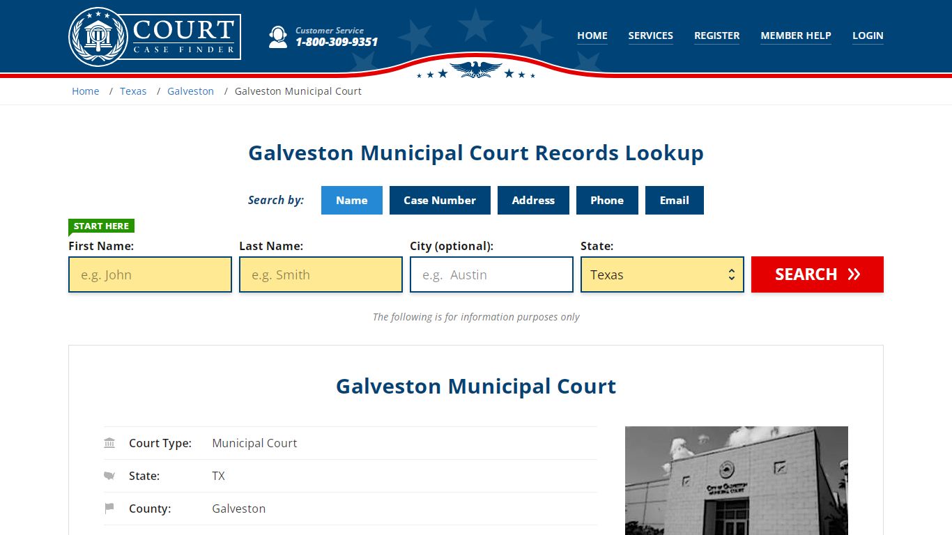 Galveston Municipal Court Records | Galveston, Galveston County, TX ...